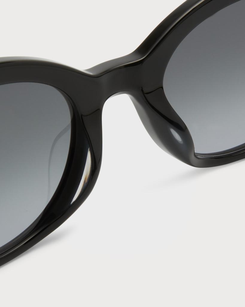 crystals oval eco-acetate sunglasses商品第5张图片规格展示