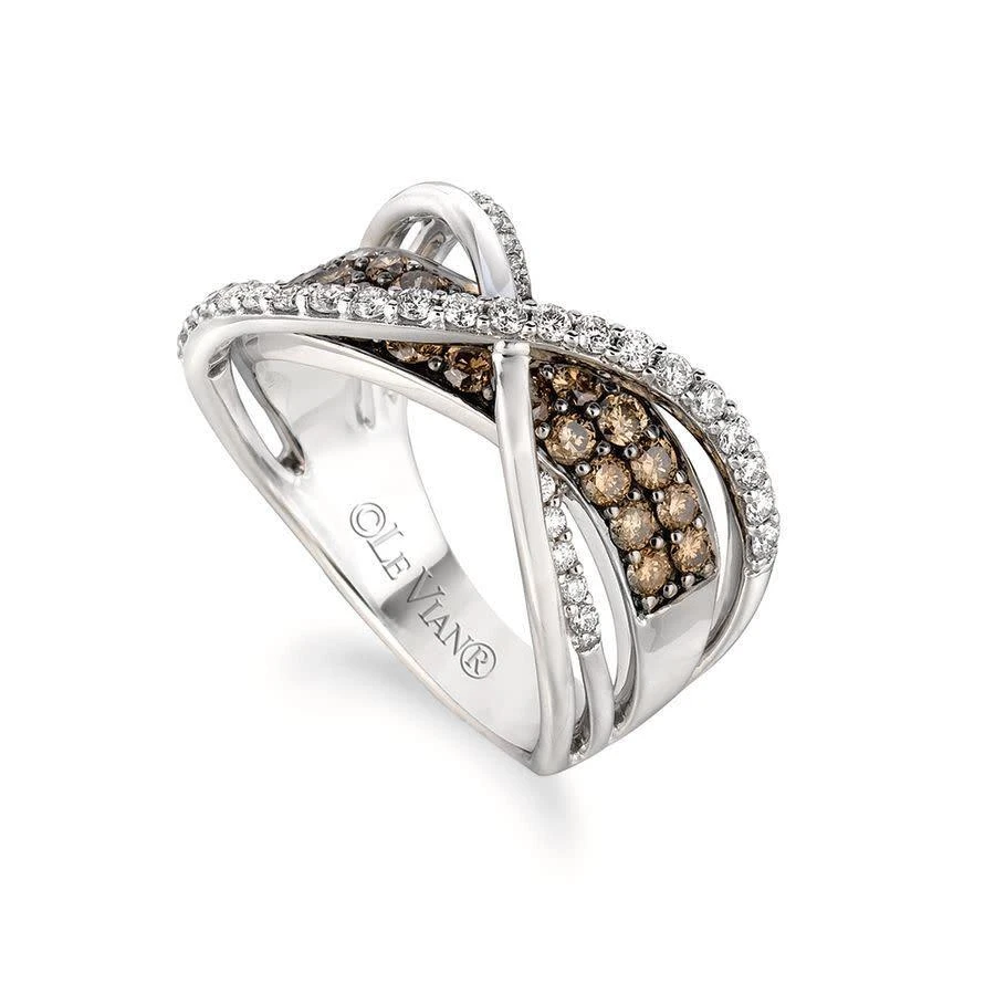 商品Le Vian|Ladies Gladiator Ring in 14K Vanilla Gold,价格¥7946,第1张图片
