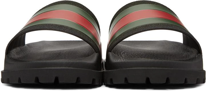 商品Gucci|Black Trek Slides拖鞋,价格¥1649,第2张图片详细描述