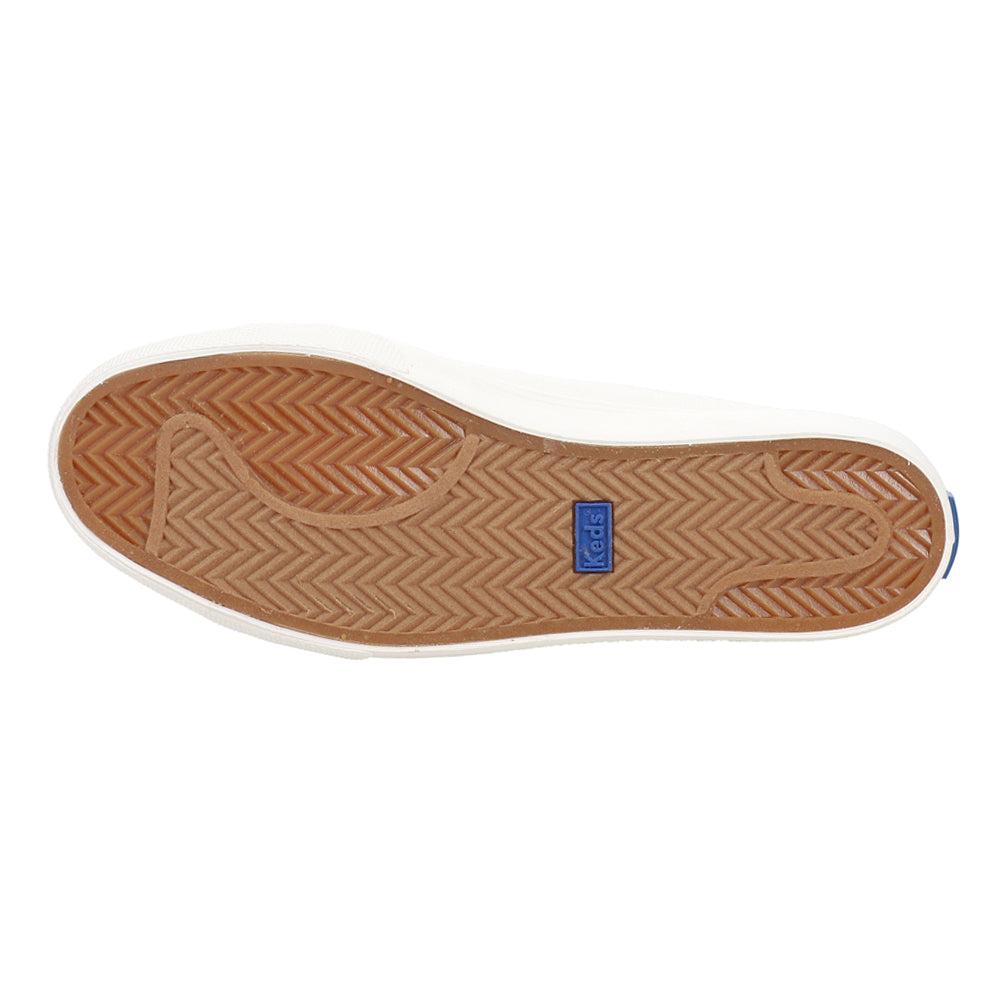Keds Jump Kick Rib Knit Collar Lace Up Sneakers - Casual
