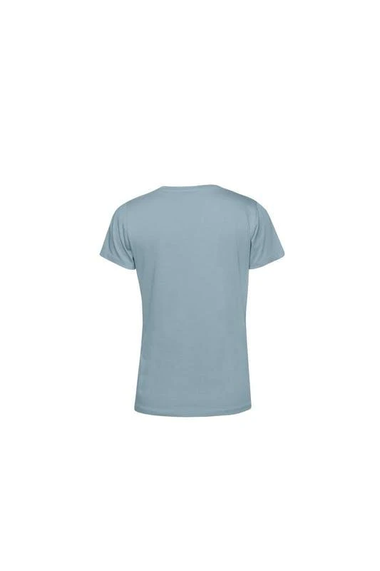 商品B&C|B&C Womens/Ladies E150 Organic Short-Sleeved T-Shirt (Duck Egg Blue),价格¥94,第2张图片详细描述