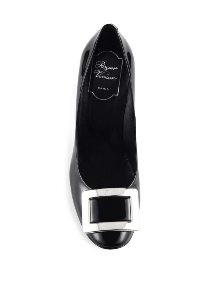 商品Roger Vivier|Belle de Nuit Patent Leather Pumps,价格¥2199,第4张图片详细描述