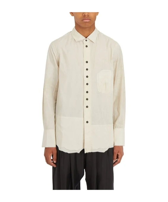 商品【商品预售7天发货】 Ziggy Chen|Ziggy Chen 男士衬衫 0M242071412 白色,价格¥4891,第1张图片