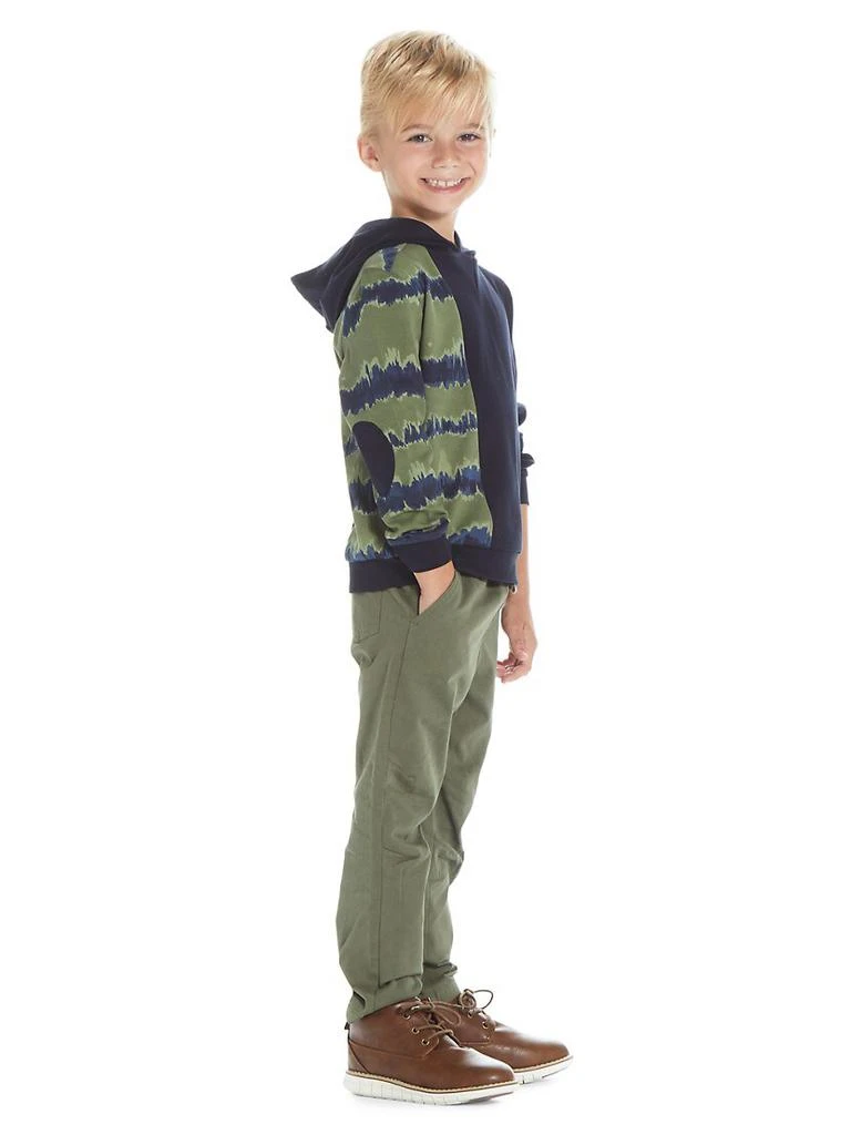 Little Boy's & Boy's 2-Piece French Terry Printed Top & Bottom Set 商品