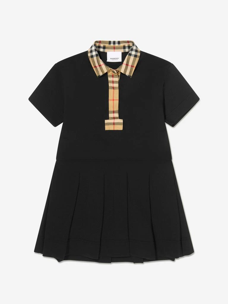 商品Burberry|Burberry Girls Sigrid Polo Dress In Black,价格¥1453,第2张图片详细描述