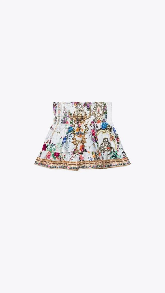 商品Camilla|Girls - Shirring Waist Skirt In Floral Print,价格¥628,第1张图片