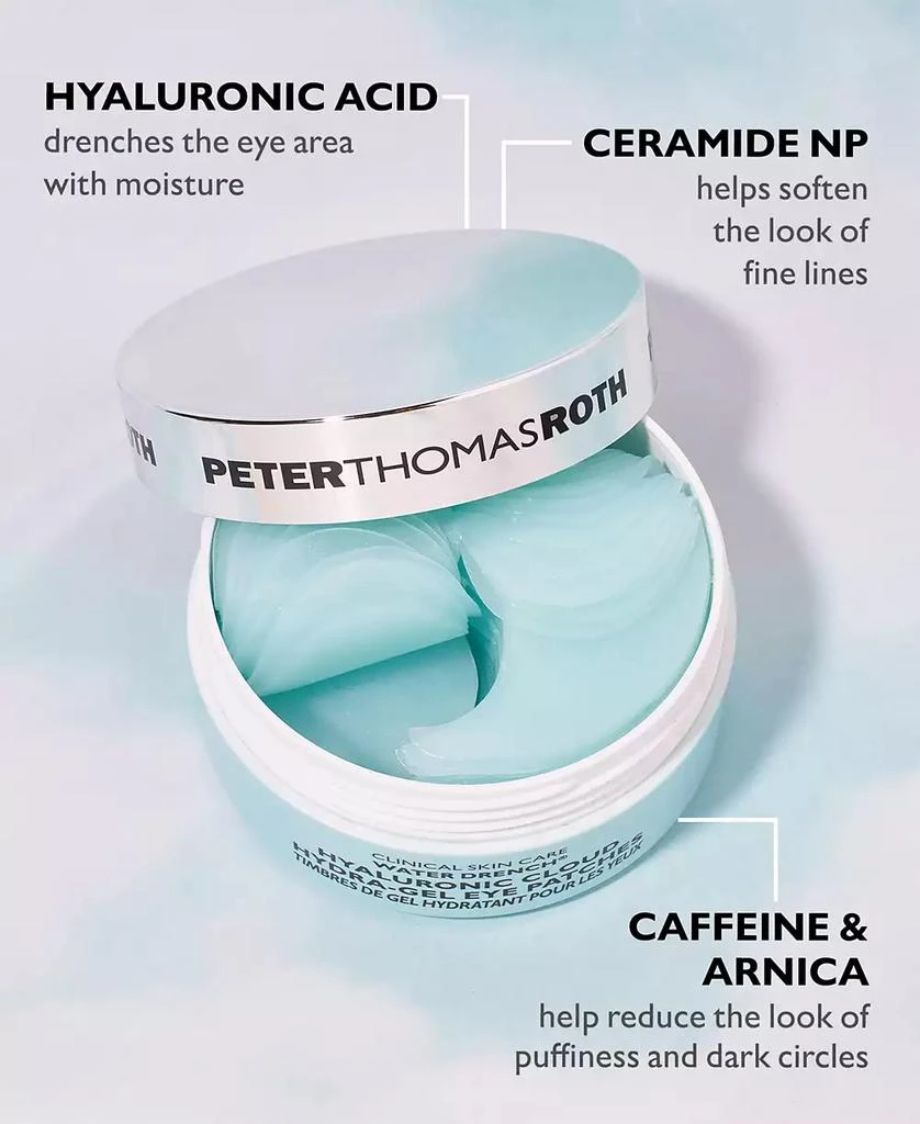 商品Peter Thomas Roth|Water Drench Hyaluronic Cloud Hydra-Gel Eye Patches,价格¥412,第5张图片详细描述