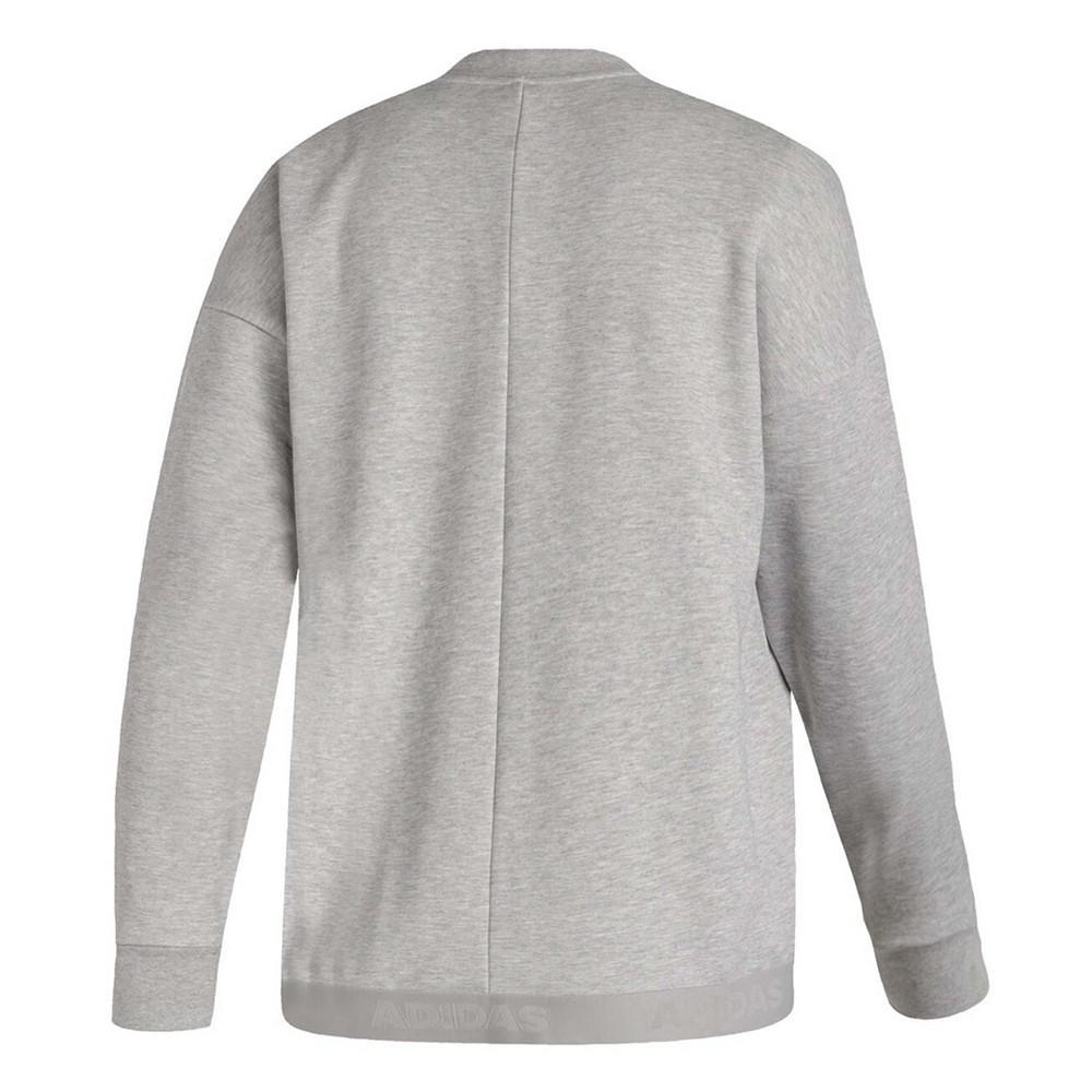 商品Adidas|Women's Heathered Gray New York Islanders V2 Pullover Sweatshirt,价格¥518,第4张图片详细描述
