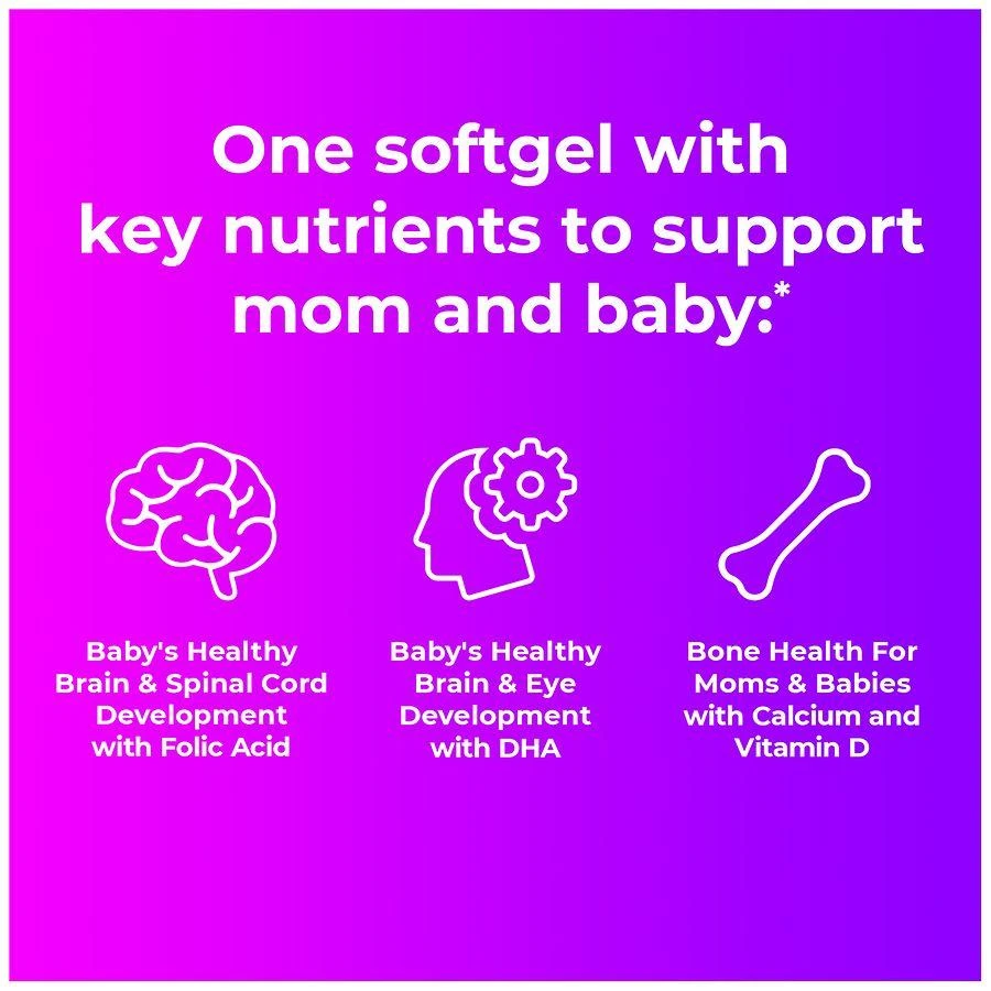 商品One A Day|Women's Prenatal 1 Multivitamins Softgels,价格¥325,第3张图片详细描述