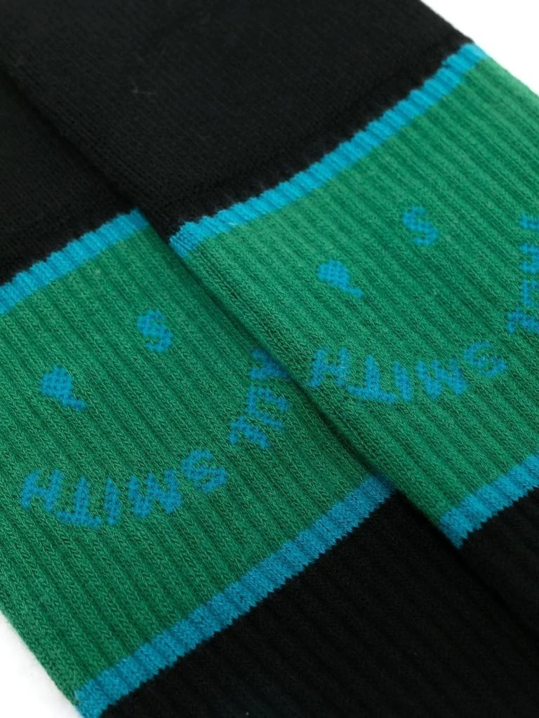 商品Paul Smith|PAUL SMITH intarsia-knit logo socks,价格¥196,第2张图片详细描述