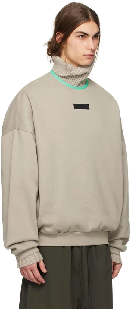 商品Essentials|Gray Crewneck Sweatshirt,价格¥618,第2张图片详细描述