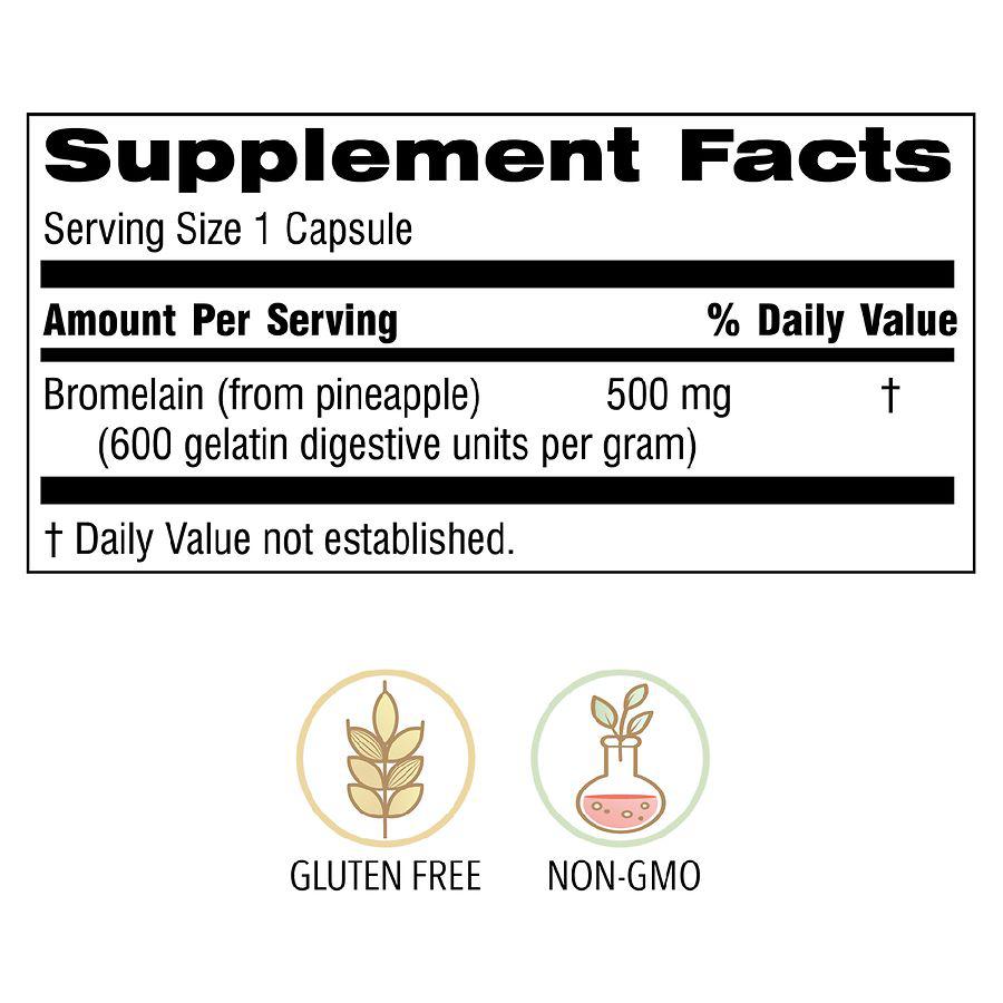 BROMELAIN 500MG商品第3张图片规格展示