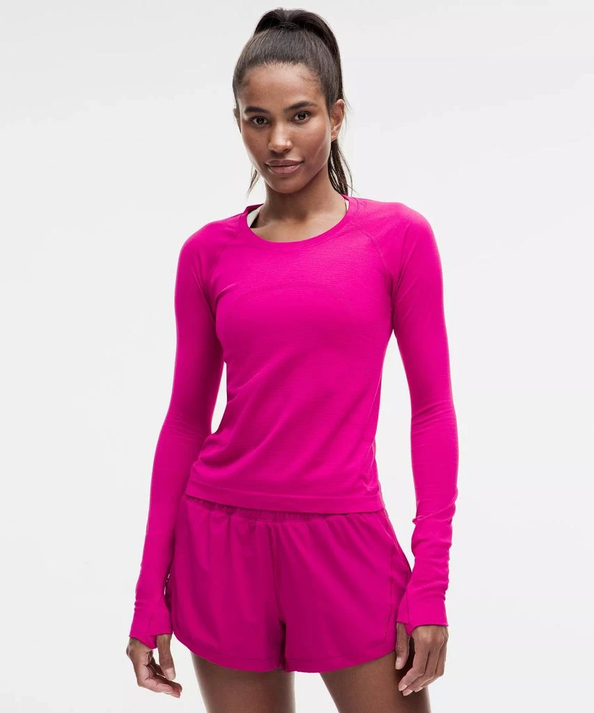 商品Lululemon|Swiftly Tech Long-Sleeve Shirt 2.0 *Waist Length,价格¥337,第3张图片详细描述