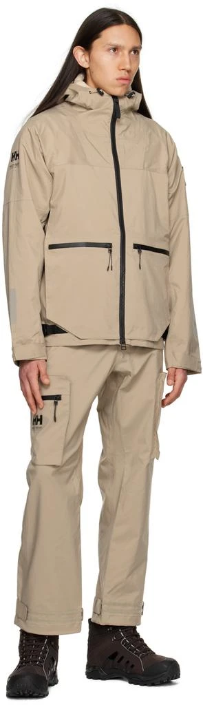 商品Helly Hansen|Beige Arc Storm Jacket,价格¥840,第4张图片详细描述