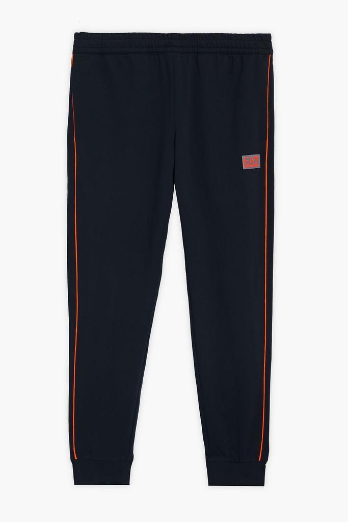 商品EA7|Appliquéd French cotton-terry sweatpants,价格¥576,第1张图片