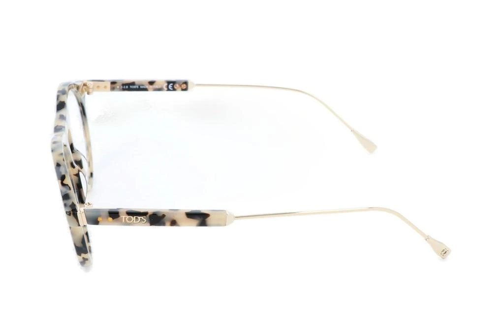 商品Tod's|Tod's Tortoise Shell Round Frame Glasses,价格¥2067,第3张图片详细描述