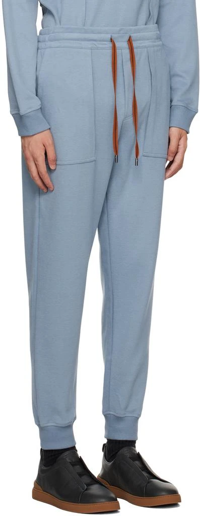 商品Zegna|Blue Essential Sweatpants,价格¥796,第2张图片详细描述