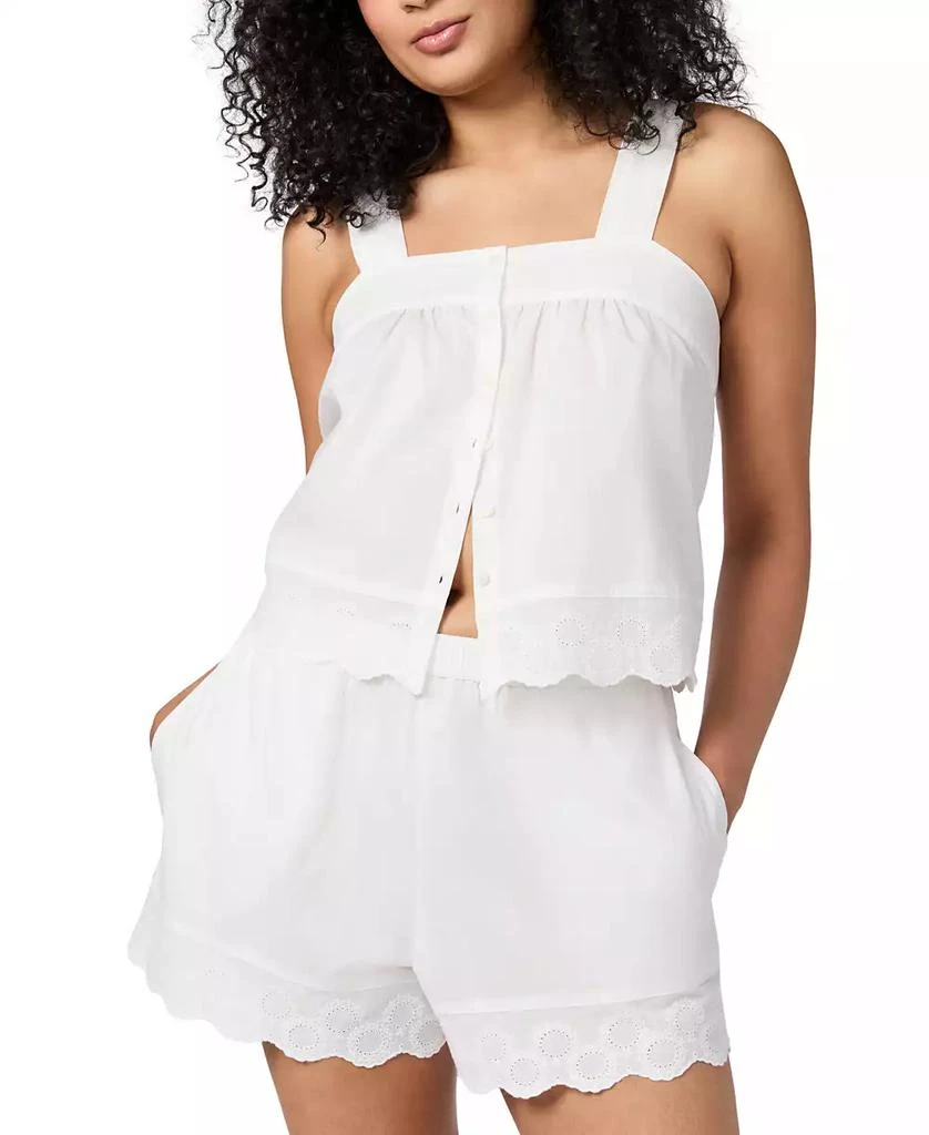 商品GAP|GapBody Women's Cotton Short Eyelet Pajama Set,价格¥519,第2张图片详细描述