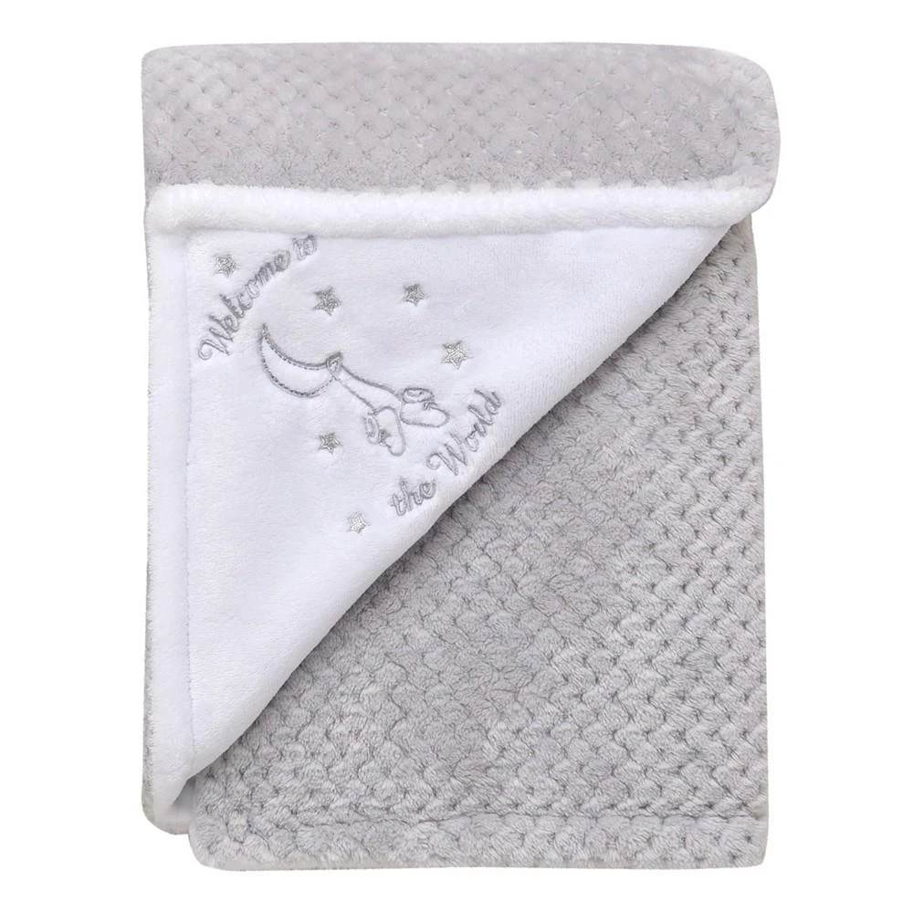 商品Little Me|Baby Boys or Baby Girls Newborn Embroidered Blanket,价格¥209,第1张图片