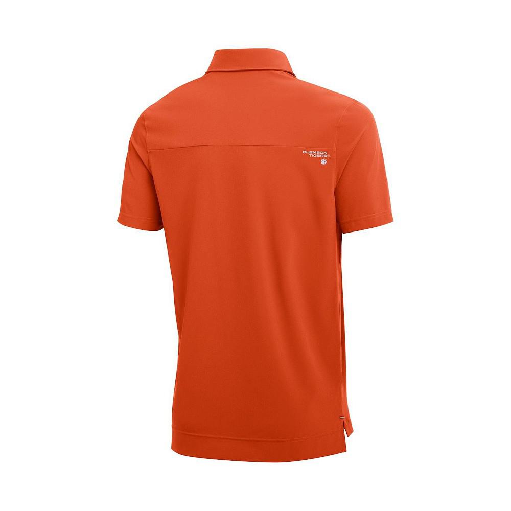 Men's Orange Clemson Tigers 2021 Coaches Performance Polo Shirt商品第4张图片规格展示