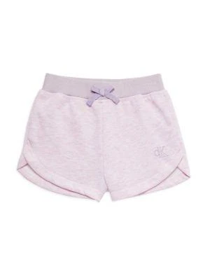 商品Calvin Klein|Little Girl's 2-Piece Logo Tee & Shorts Set,价格¥108,第3张图片详细描述