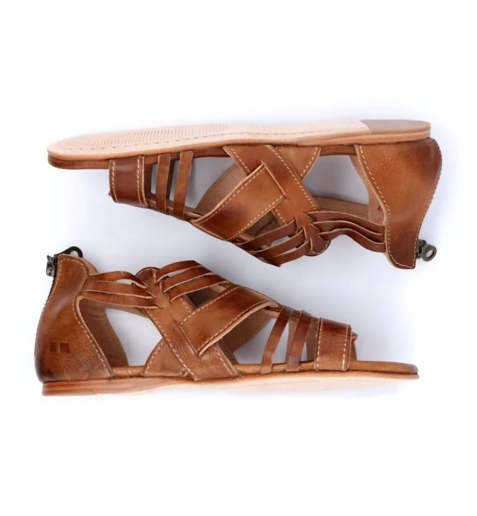 商品BEDSTU|Cara Sandals In Tan Rustic,价格¥775,第2张图片详细描述
