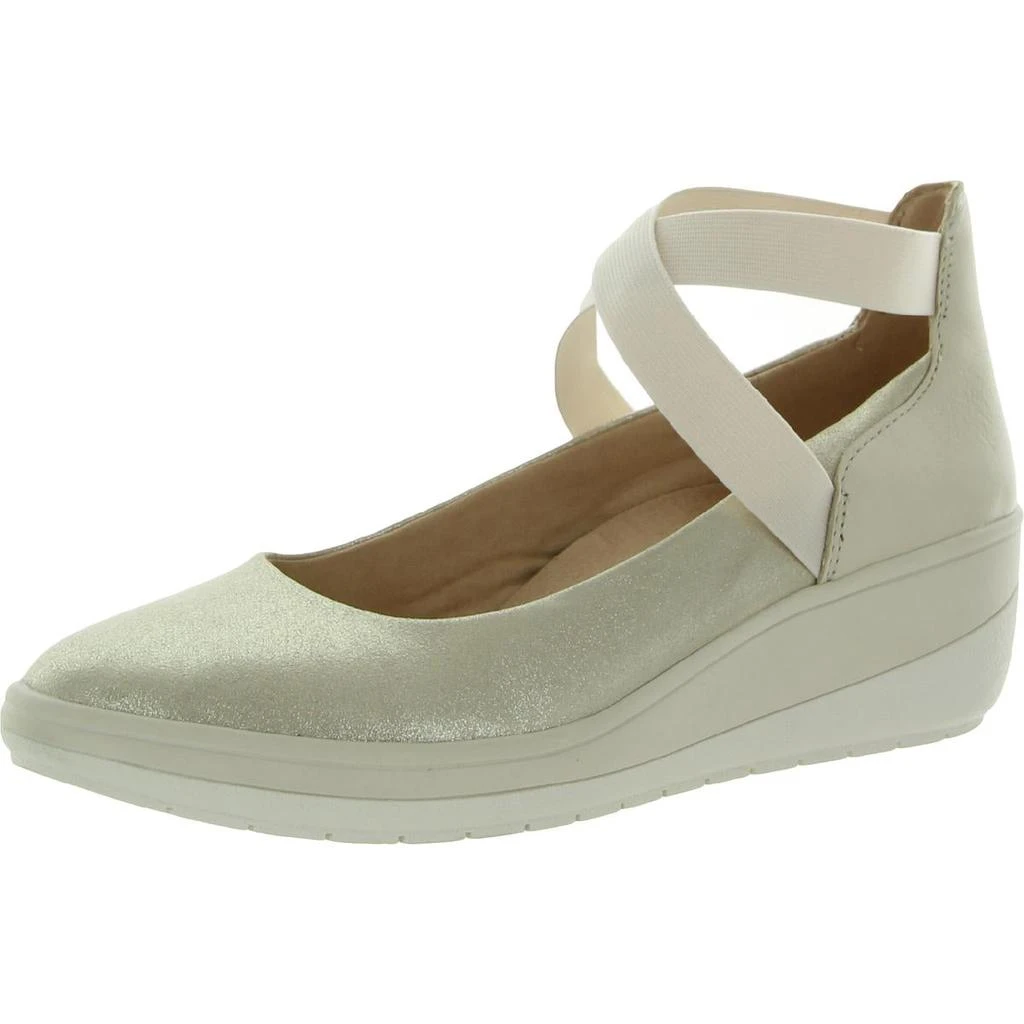 商品VIONIC|Vionic Womens Ellery Suede Wedge Heels,价格¥333,第1张图片