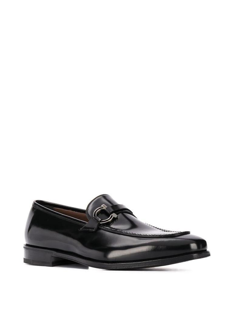 商品Salvatore Ferragamo|SALVATORE FERRAGAMO Gancini loafers,价格¥3462,第6张图片详细描述