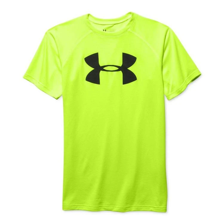 商品Under Armour|Boys' Solid Logo Tech Tee,价格¥115,第2张图片详细描述