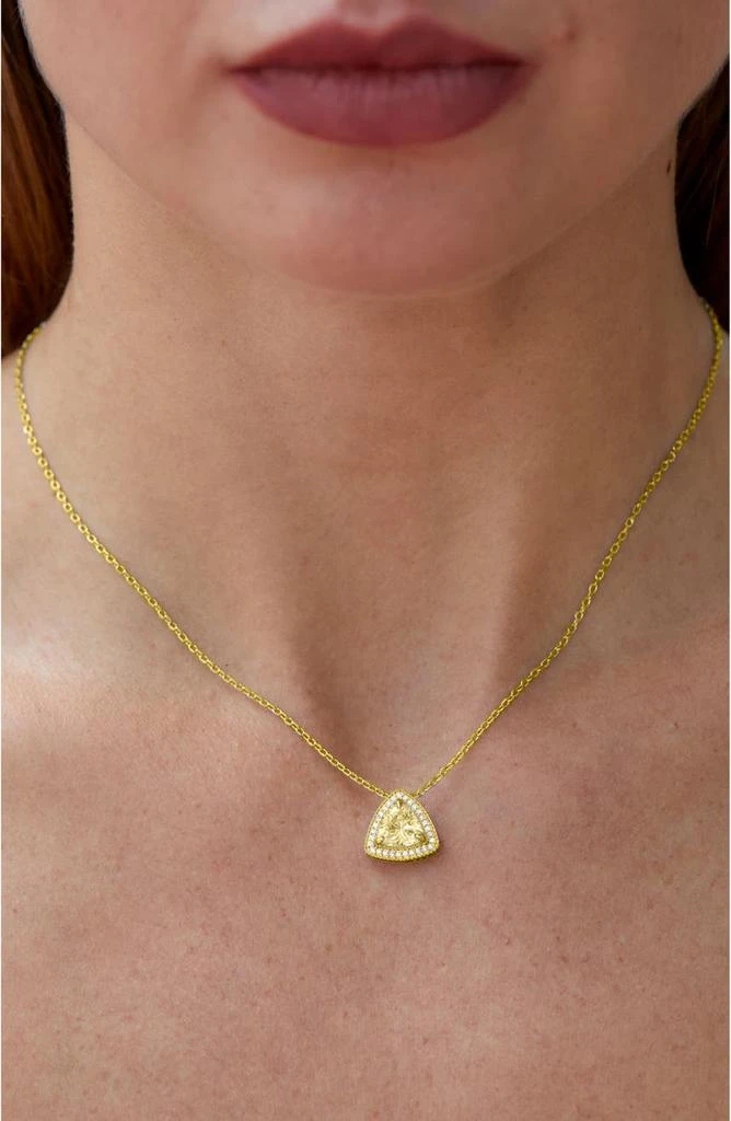 商品Savvy Cie Jewels|Canary CZ Pendant Necklace,价格¥273,第2张图片详细描述