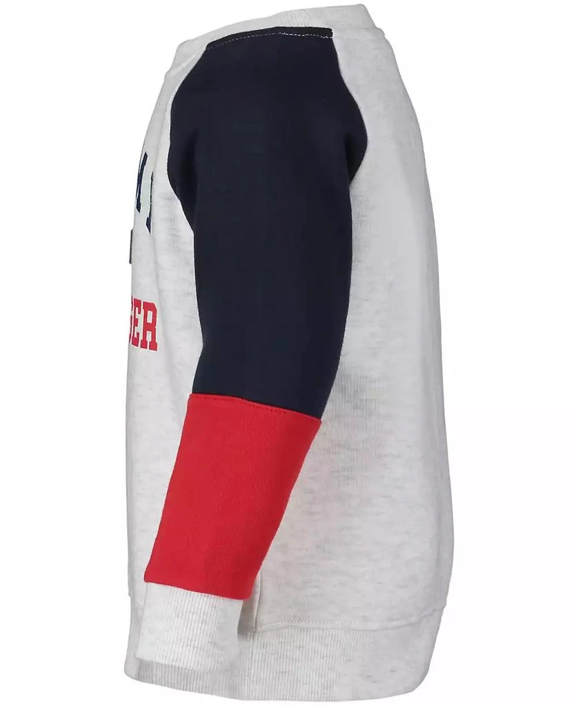 商品Tommy Hilfiger|Baby Boy Heather Colorblock Fleece Sweatsuit,价格¥152,第3张图片详细描述