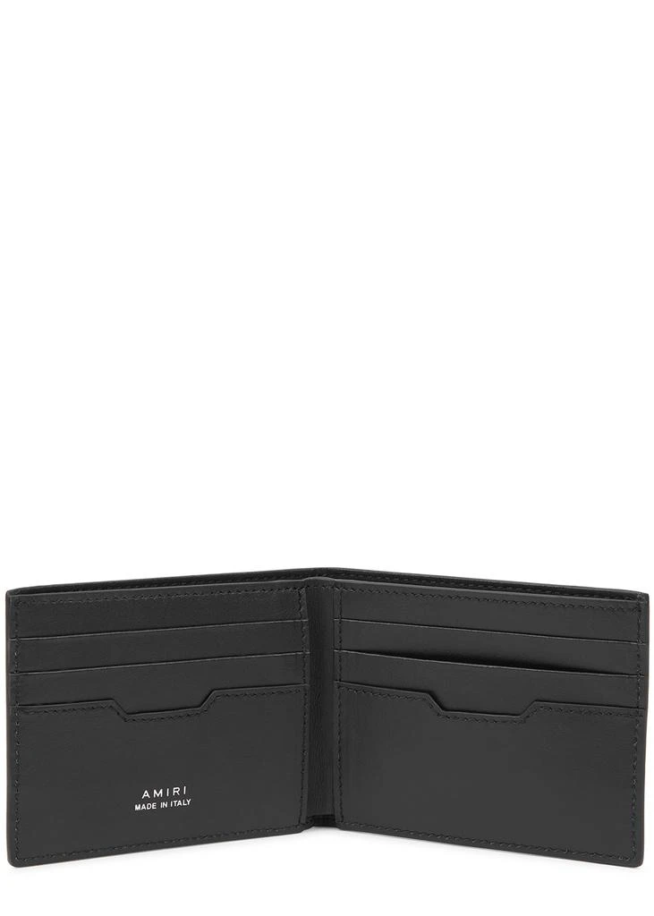 商品AMIRI|Black logo-print leather wallet,价格¥1638,第3张图片详细描述