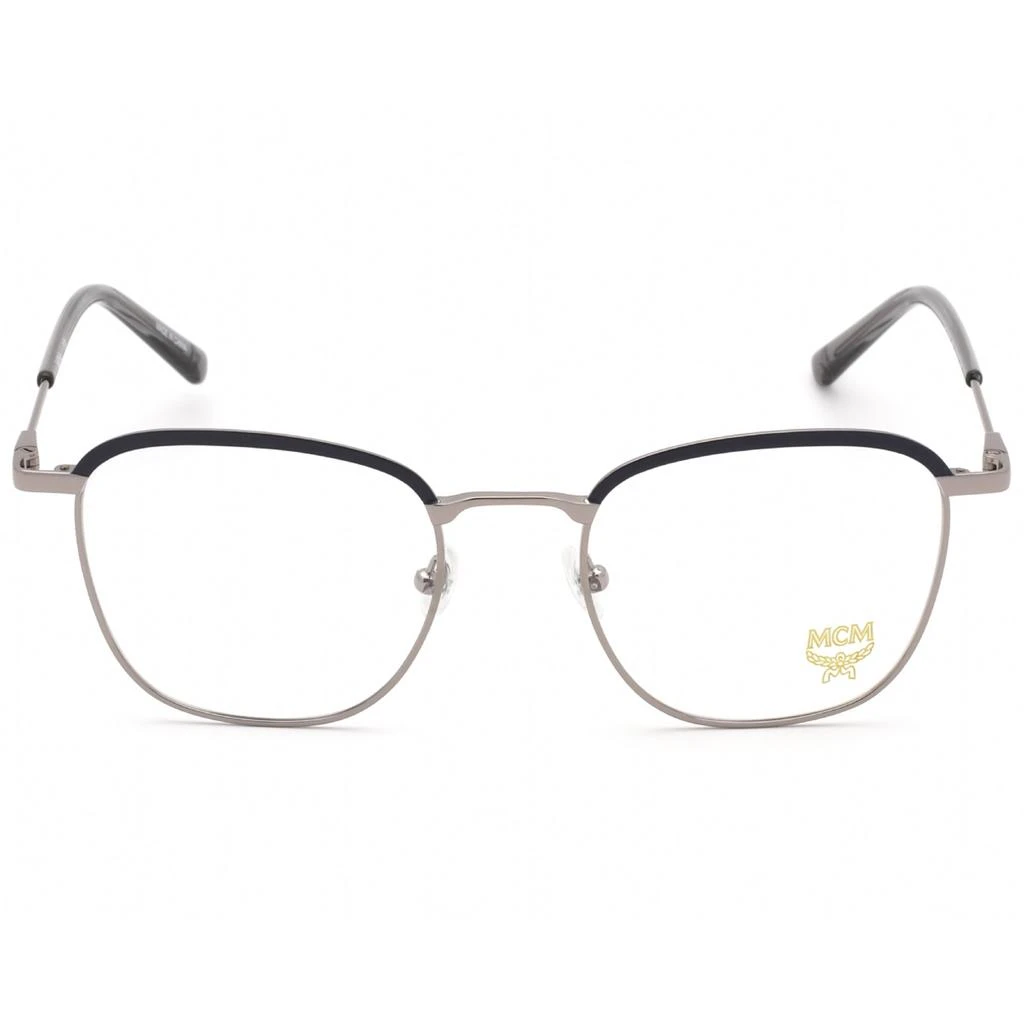 商品MCM|MCM Men's Eyeglasses - Clear Lens Light Ruthenium Square Shape Frame | MCM2150 068,价格¥378,第2张图片详细描述
