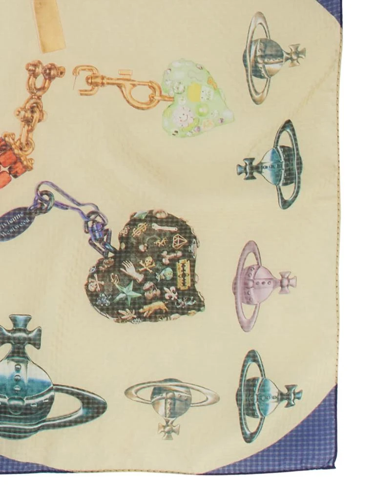 商品Vivienne Westwood|Heart Of Jewels Scarf,价格¥1528,第2张图片详细描述