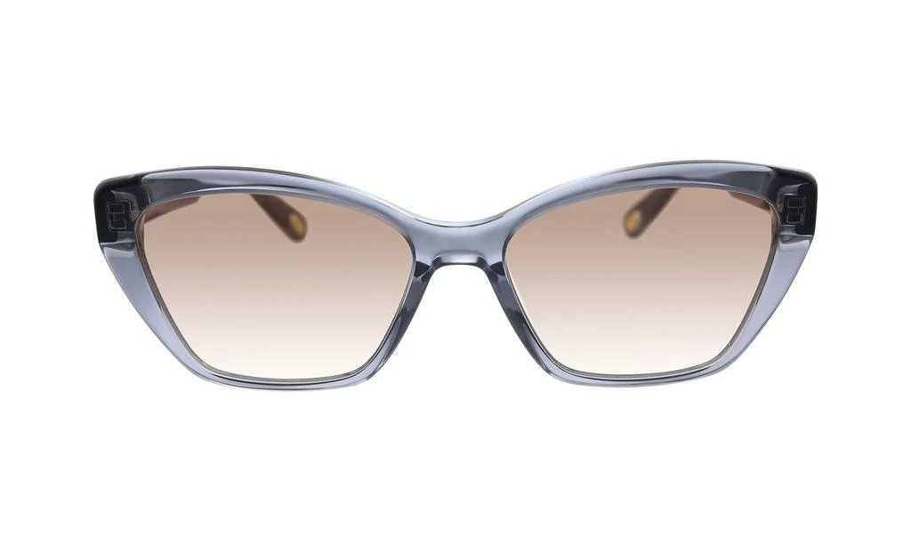 商品Chloé|Chloe CE760S Grey Rectangle Sunglasses,价格¥792,第1张图片