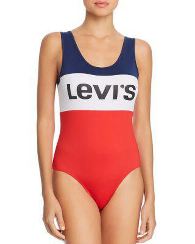 商品Levi's|Color-Blocked Logo Bodysuit,价格¥294,第2张图片详细描述