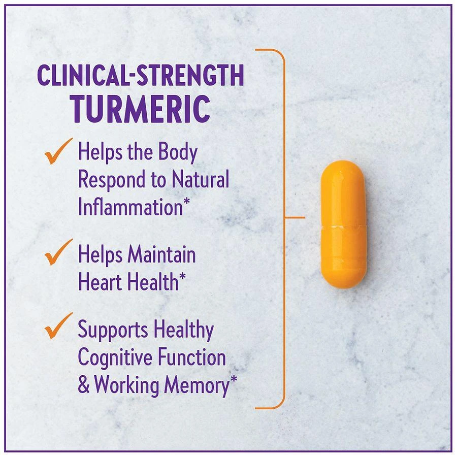 商品New Chapter|Turmeric Force, One Daily Curcumin Supplement, Vegetarian Capsules,价格¥177,第3张图片详细描述