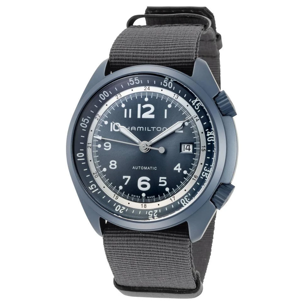 商品Hamilton|Khaki Aviation Pilot Pioneer Auto 男士手表,价格¥4961,第1张图片