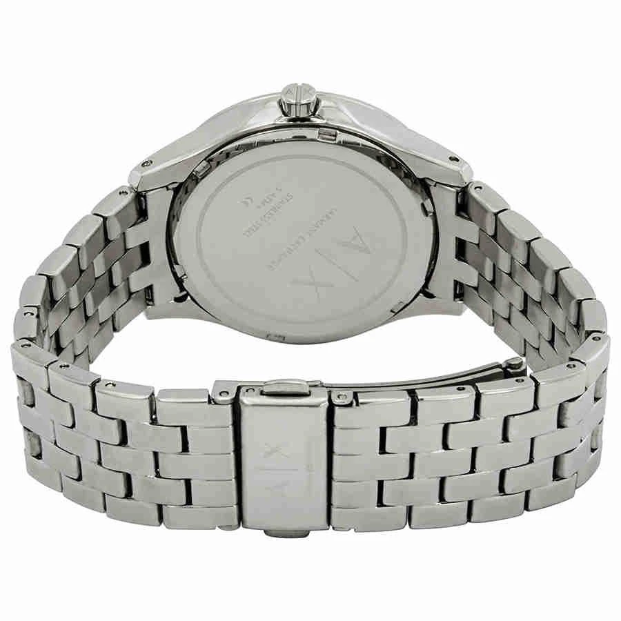 商品Armani Exchange|Lady Hamilton Silver Quilted Dial Ladies Watch AX5215,价格¥712,第3张图片详细描述