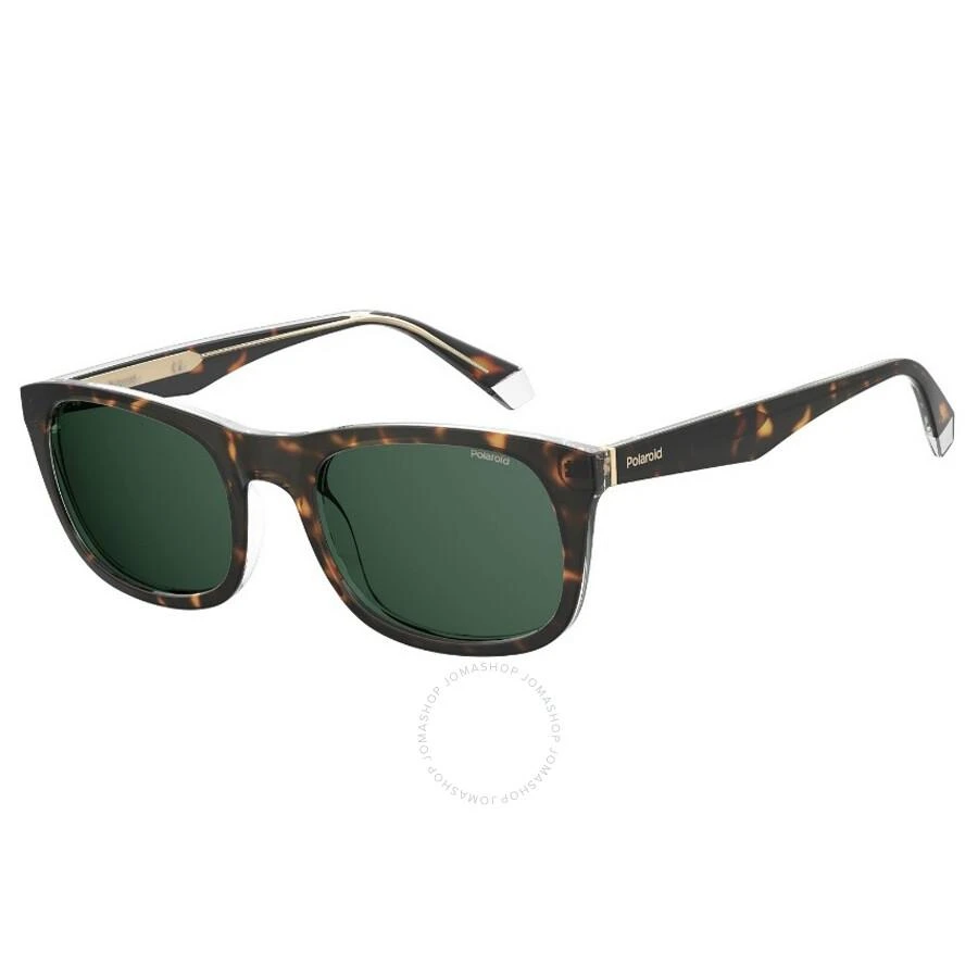 商品Polaroid|Polarized Green Shield Unisex Sunglasses PLD 2104/S/X 0KRZ/UC 55,价格¥149,第1张图片