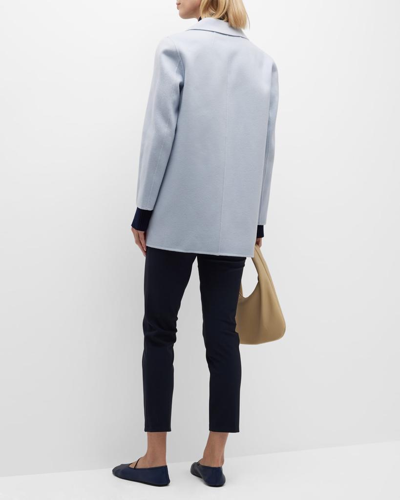 商品Theory|Clairene New Divide Wool-Cashmere Jacket,价格¥1681,第6张图片详细描述