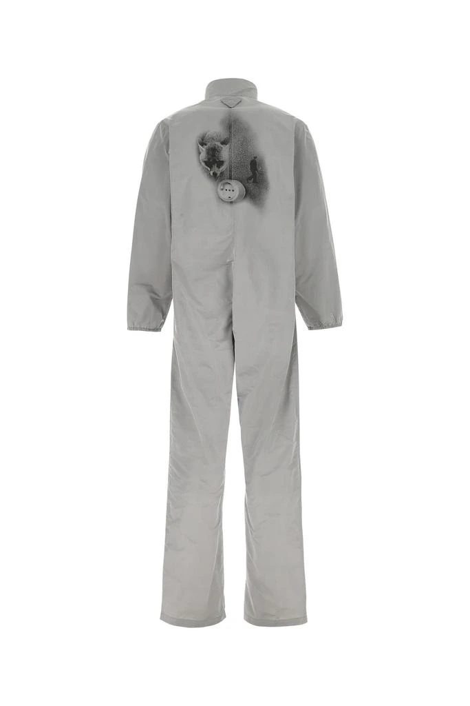 商品Prada|Grey Re-Nylon jumpsuit,价格¥25446,第1张图片
