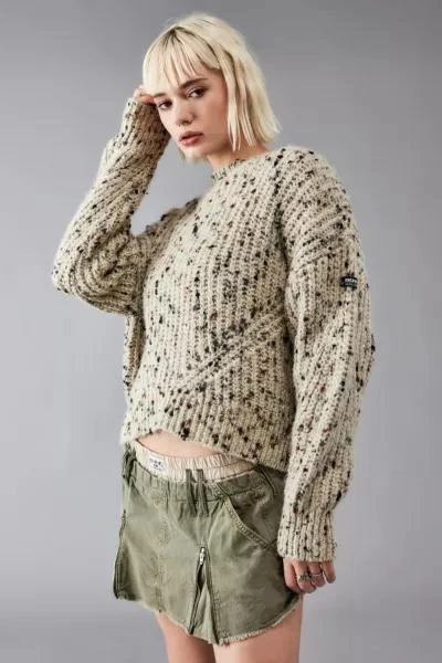 商品BDG|BDG Speckled Knit Crew Sweater,价格¥597,第2张图片详细描述