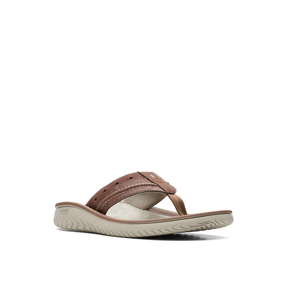 商品Clarks|Men's Wesley Post Sandals,价格¥340,第1张图片