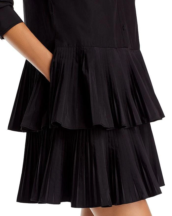 商品Derek Lam|Sterling Tiered Mini Shirt Dress,价格¥2560,第5张图片详细描述