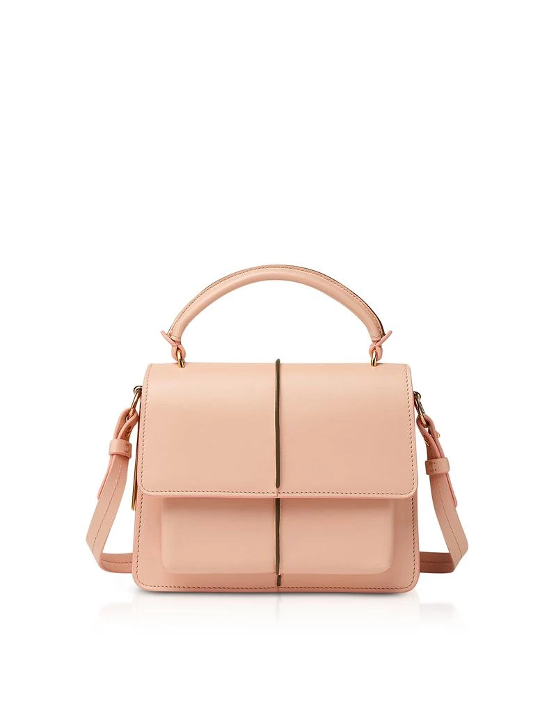 商品Marni|Attaché光滑皮革手提包,价格¥3981,第1张图片