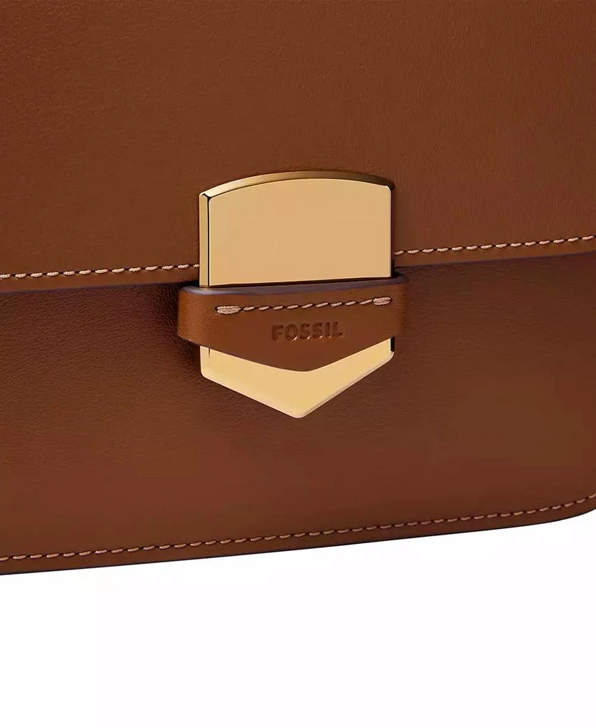 商品Fossil|Lennox Leather Flap Crossbody Bag,价格¥1236,第5张图片详细描述