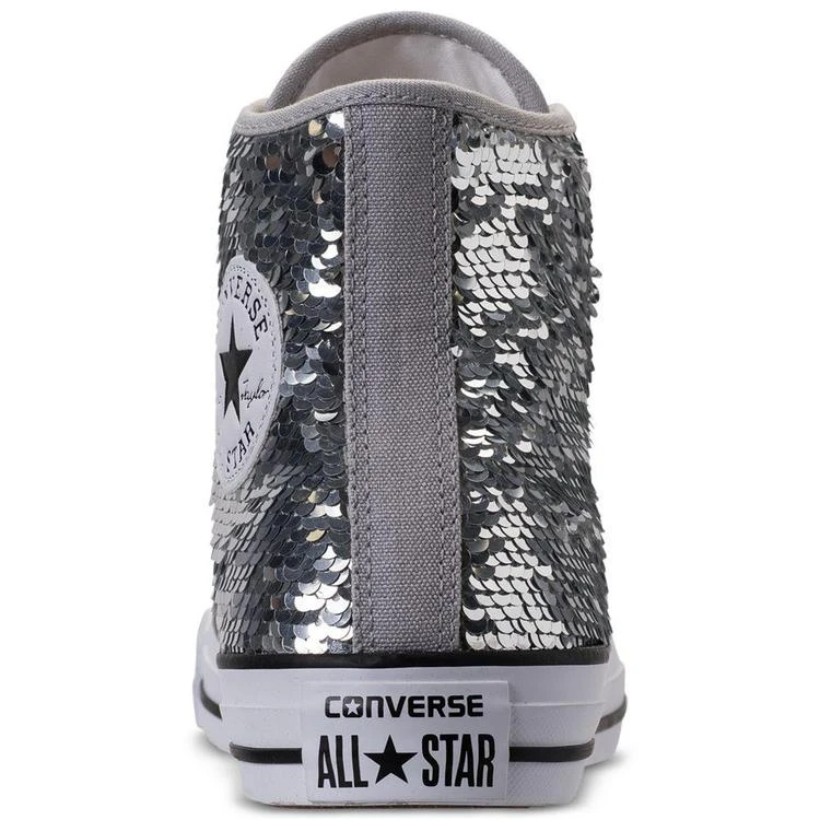 商品Converse|Chuck Taylor 女士镶亮片高帮休闲鞋,价格¥297,第4张图片详细描述