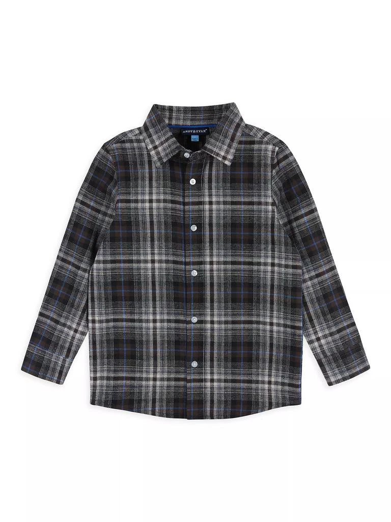 商品Andy & Evan|Baby Boy's, Little Boy's & Boy's 3-Piece Cardigan, Shirt & Joggers Set,价格¥351,第4张图片详细描述