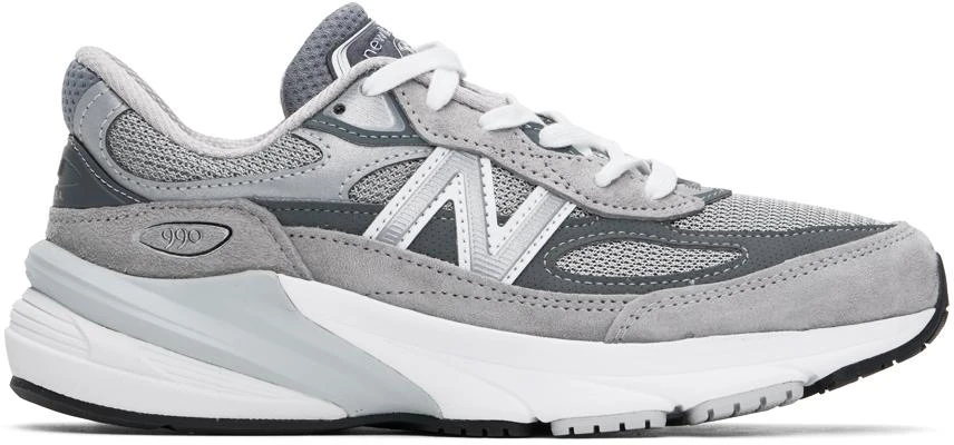 商品New Balance|Gray Made in USA 990v6 Sneakers,价格¥1592,第1张图片